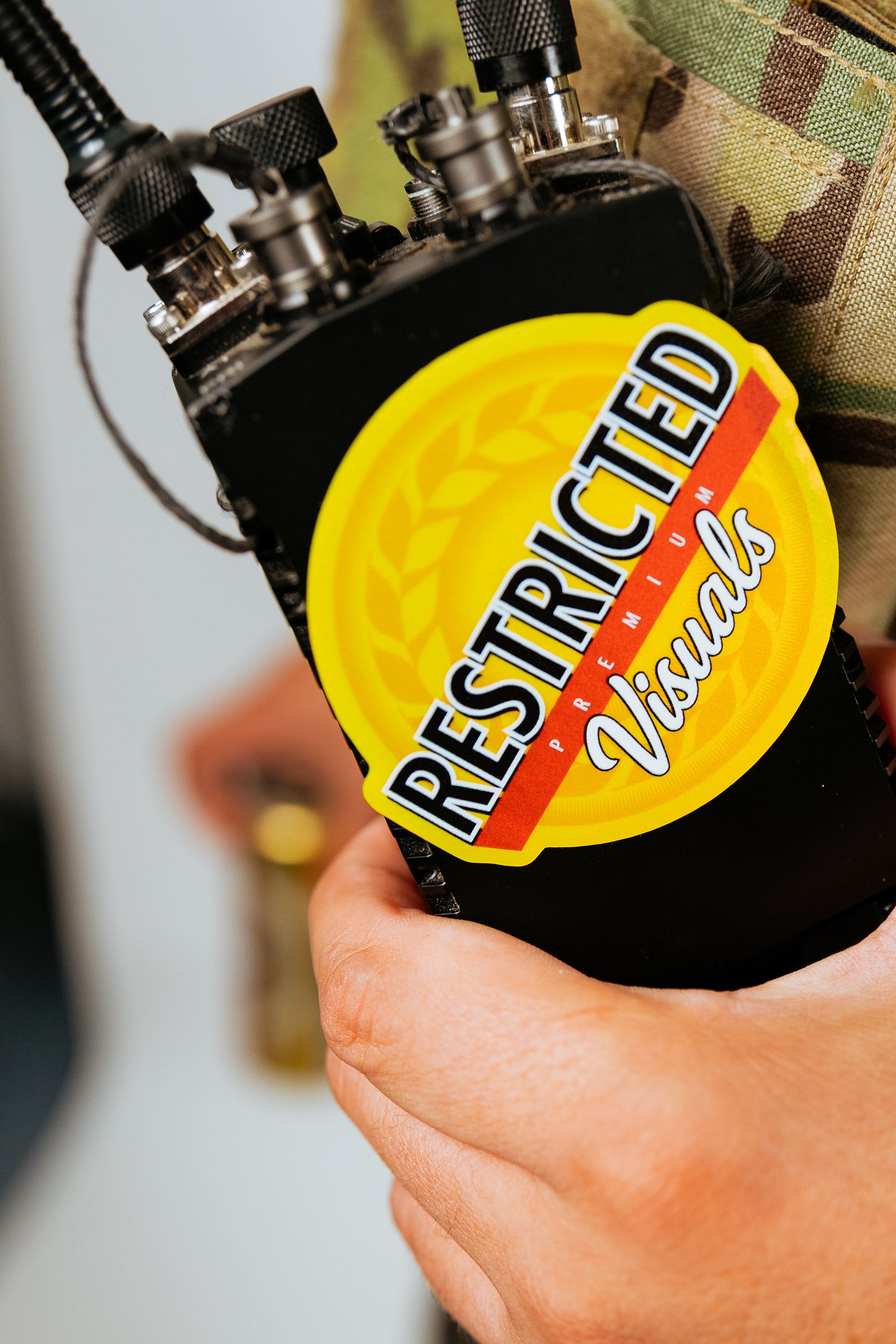 Restricted Visuals Medalla Slap Sticker