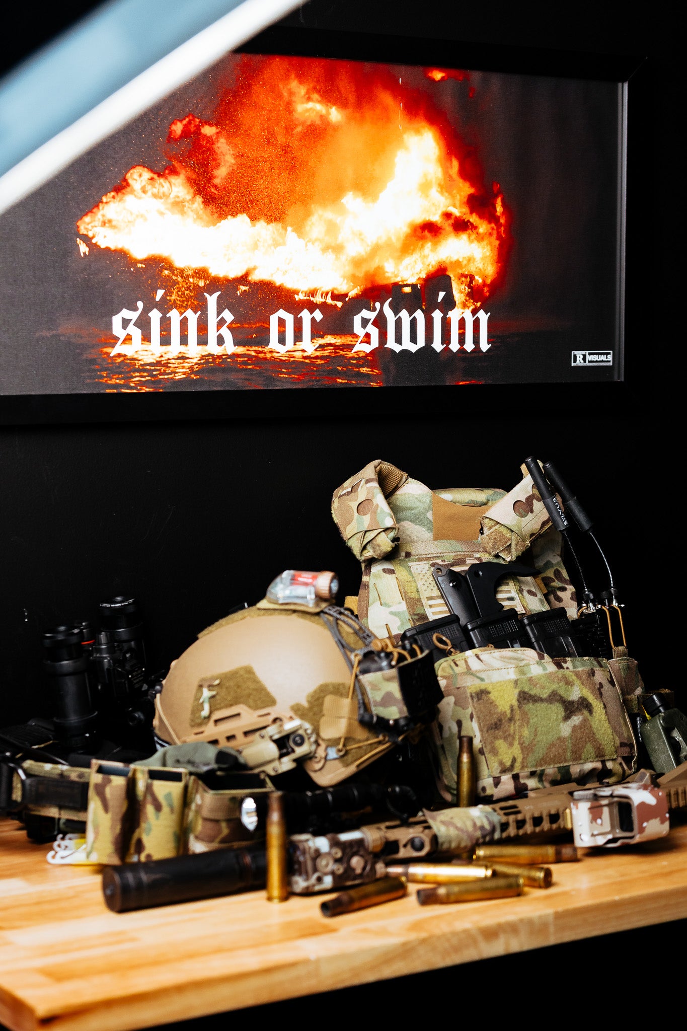 Sink or Swim Canvas Print