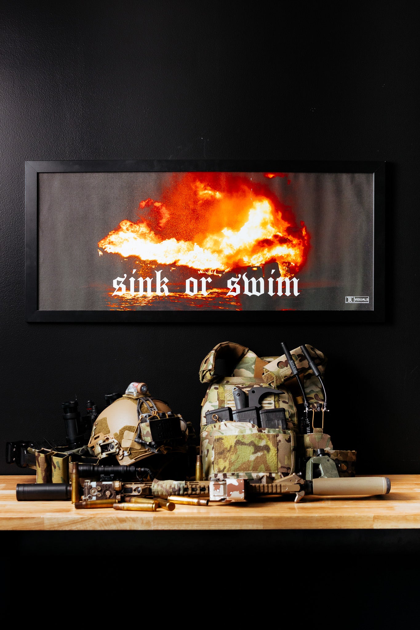 Sink or Swim Canvas Print
