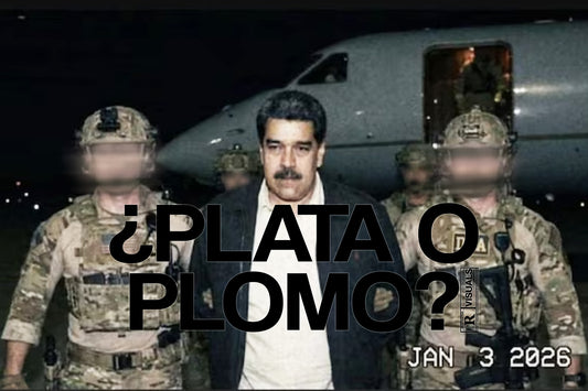 Marco Plata o Plomo Sticker